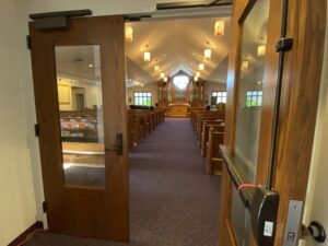 This is the entrance you will see if you enter from the Accessible doorway shown in No. 9